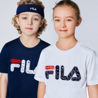 Fila  티셔츠(네이비 또는 화이트)/휠라 단체티/T-셔츠/어린이날선물/단체T셔츠