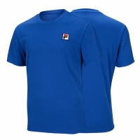 휠라 베이직 티셔츠 TK2-TSF1035U/R BLUE 진청색/청색티/FILA/반팔 티셔츠/반팔티/휠라티/라운드티/반팔티